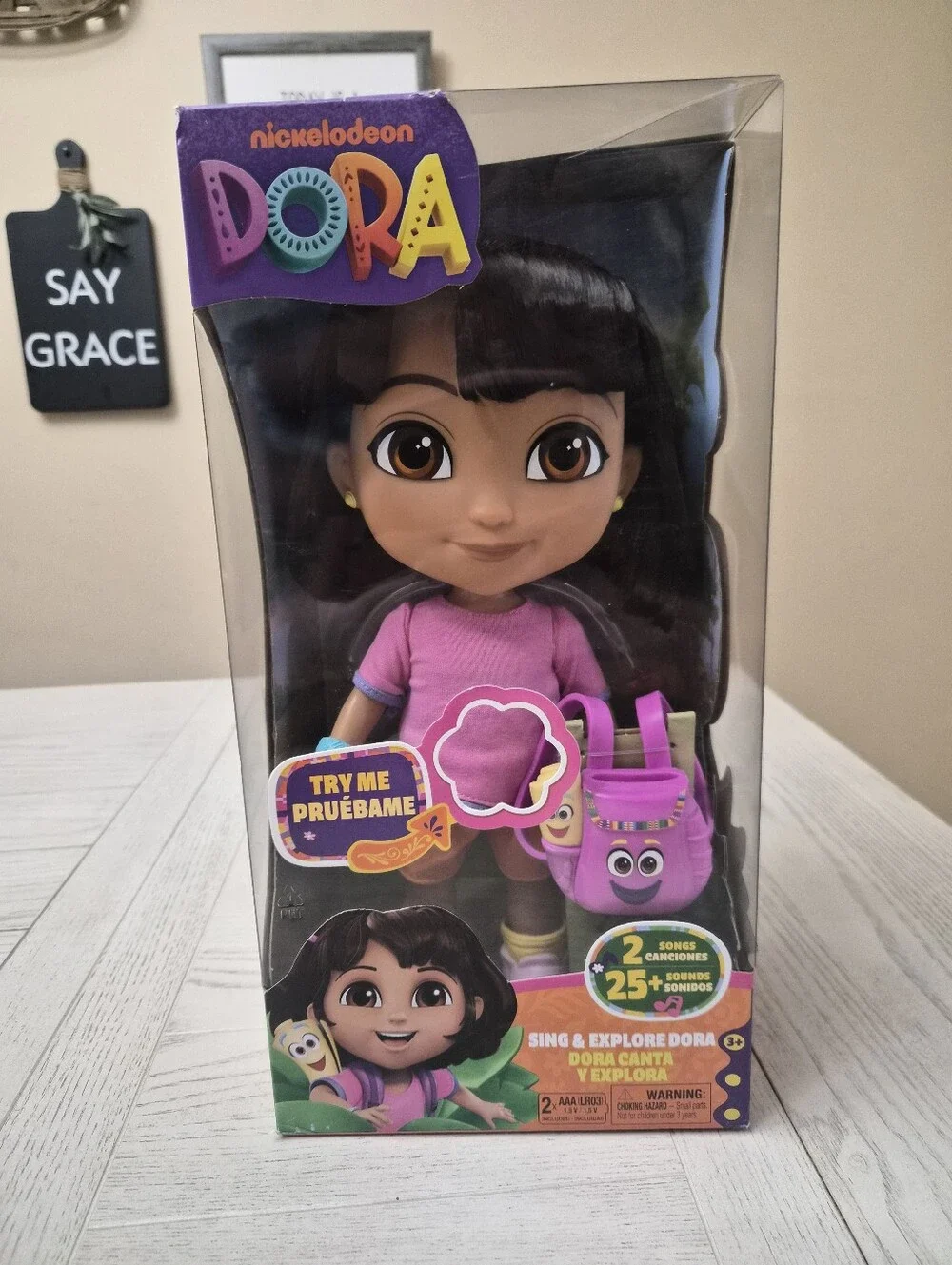 Dora The Explorer Doll With Backpack, New In Box